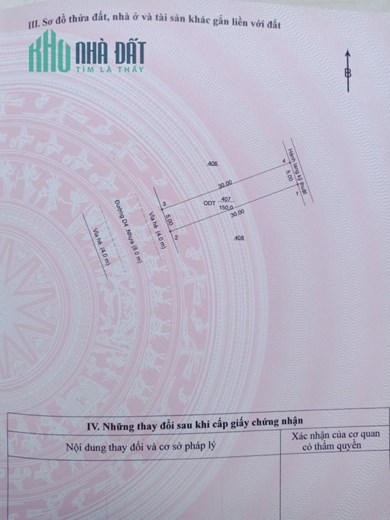 CHÍNH CHỦ CẦN BÁN LÔ ĐẤT THỔ CƯ- Giá Tốt tại KCN Mỹ Phước 4, Phường Thới Hòa