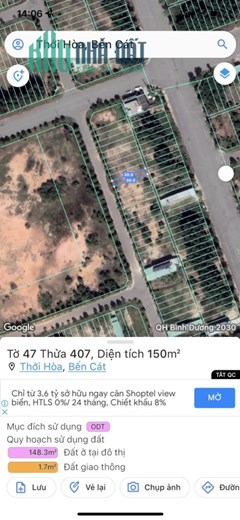 CHÍNH CHỦ CẦN BÁN LÔ ĐẤT THỔ CƯ- Giá Tốt tại KCN Mỹ Phước 4, Phường Thới Hòa