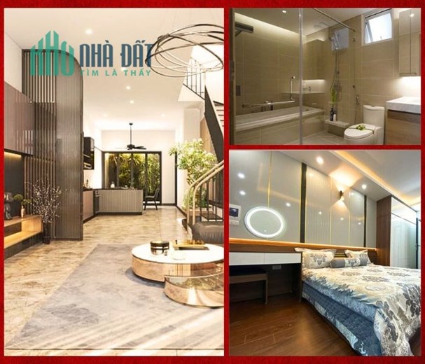 Bán Nhà Đẹp Sân Vườn rộng rãi khu Hào Nam - La Thành, 69m2 x 4T  giá 7 tỷ 900 triệu