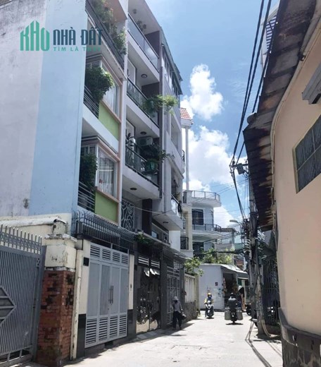 B.ÁN NHÀ NƠ TRANG LONG Q.BÌNH THẠNH-4 TẦNG-HẺM XE HƠI - CHỈ 7.5 TỶ TL