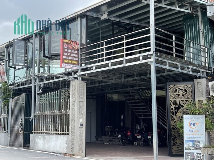 Cho thuê mặt bằng diện tích 70m2 sử dụng 2 tầng Cổng Chợ Mới Phúc Thọ, Nghĩa Trụ, Văn Giang, Hưng