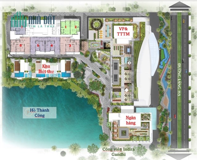 Chính chủ bán căn hộ chung cư 2PN view trực diện Hồ Thành Công 16 Láng Hạ
