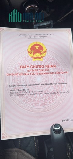 Cắt lỗ mảnh đất view ruộng bậc thang tại SAPA