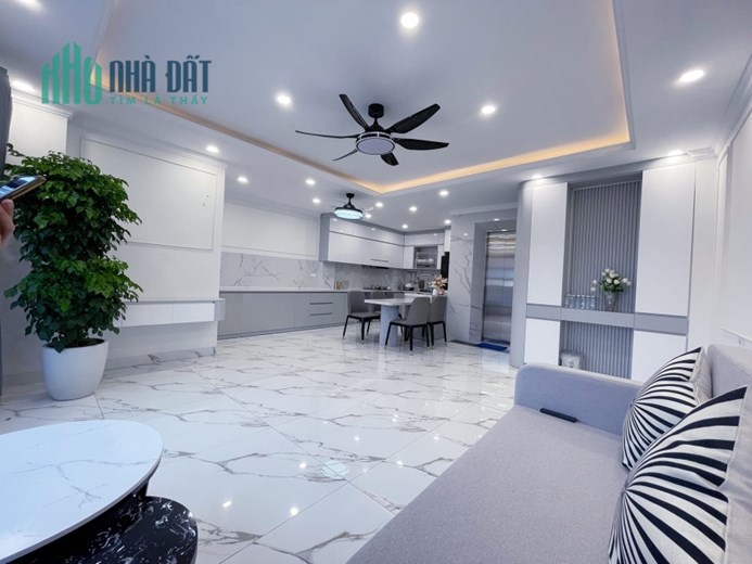 NHÀ ĐẸP! NGUYỄN NGỌC NẠI - THANH XUÂN - 55m2, 7 TẦNG, THANG MÁY - GẦN Ô TÔ – NỘI THẤT XỊN