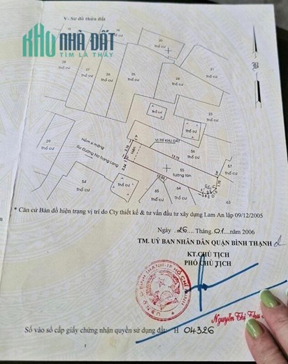 NHÀ BÁN HẺM XE HƠI THÔNG, P.7 BÌNH THẠNH, 44M2, GIÁ CHỈ 4,5 TỶ