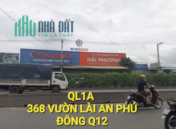 CHDV 18 Phòng 368m2 cắt Bank Gấp Vườn Lài An Phú Đông TPHCM
