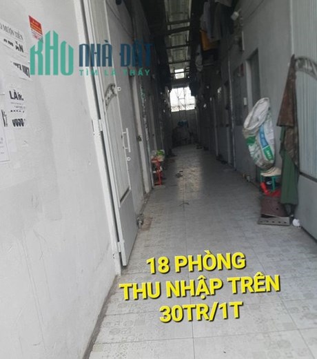 CHDV 18 Phòng 368m2 cắt Bank Gấp Vườn Lài An Phú Đông TPHCM