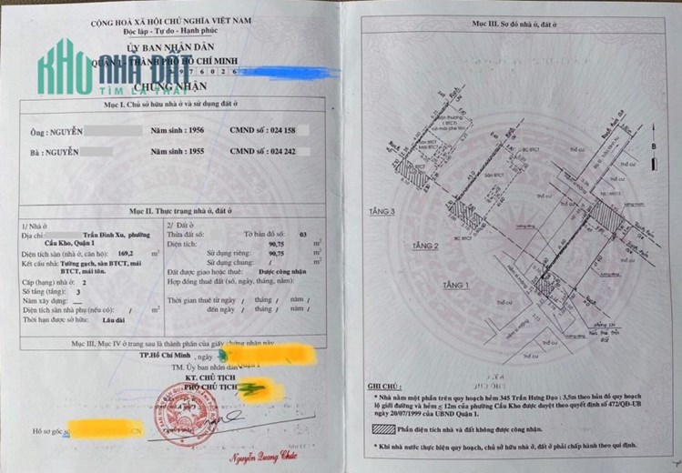 Bán nhà 3 Tầng 10 Phòng ngủ trung tâm Quận 1, kinh doanh Khách Sạn hoặc CHDV