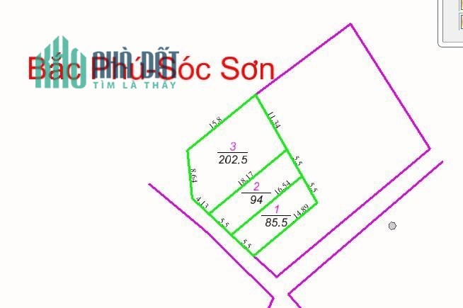 Chuyển Nhượng Lô Đất 94m2 Mai Định, Bắc Phú, Sóc Sơn, Hà Nội