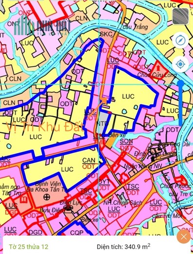 Bán lô đất thổ mặt tiền Cao Thị Mai giá 3,7 tỷ