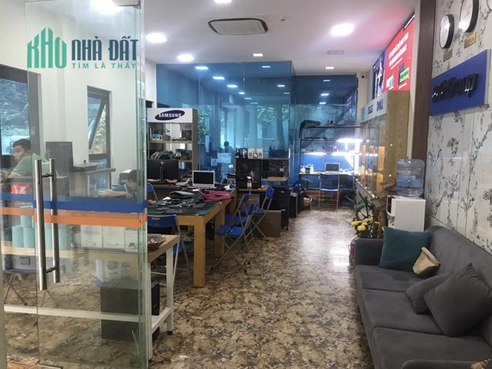 SIÊU PHẨM !! Bán Tòa văn phòng Trung Hòa 82mx7T thang máy -hầm- LÔ GÓC hơn 20 ty