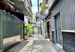 BÁN NHÀ HẺM NGUYỄN THIỆN THUẬT Quận 3,Gần Mặt Tiền 36m,4 Tầng, Hẻm Ba Gác , HƠN 5 TỶ