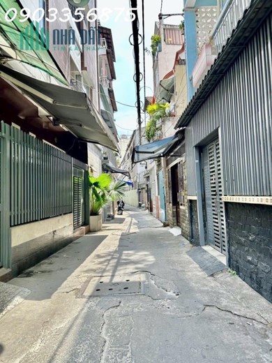 BÁN NHÀ HẺM NGUYỄN THIỆN THUẬT Quận 3,Gần Mặt Tiền 36m,4 Tầng, Hẻm Ba Gác , HƠN 5 TỶ