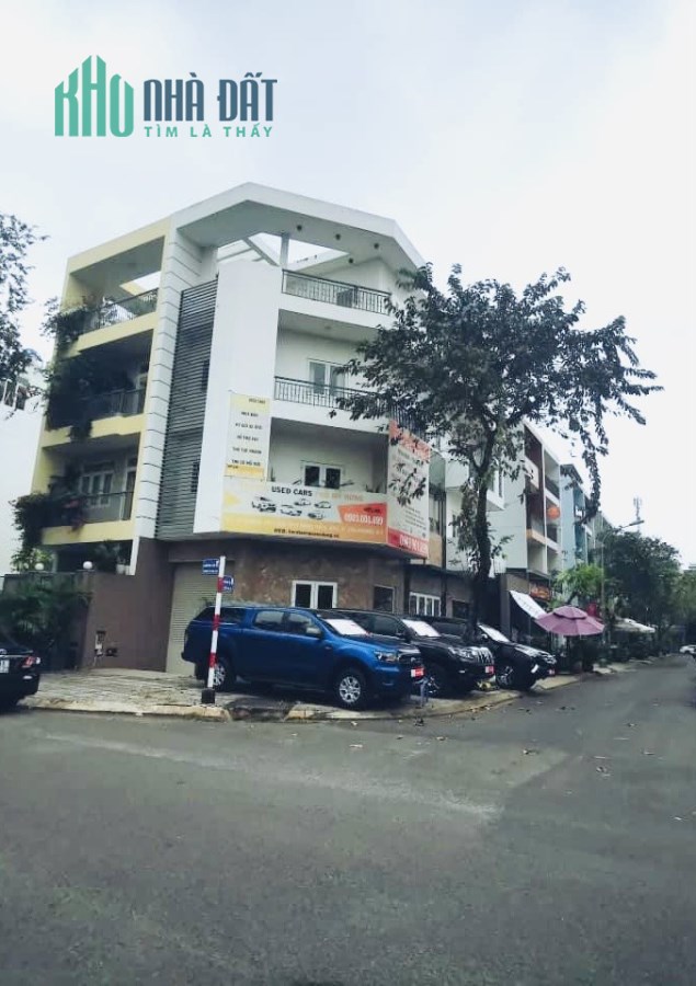 LÔ GÓC.4 TẦNG + HẦM . MT ĐẠI LỘ NG V LINH. KDC TÂN PHONG Q7. 22 TỶ