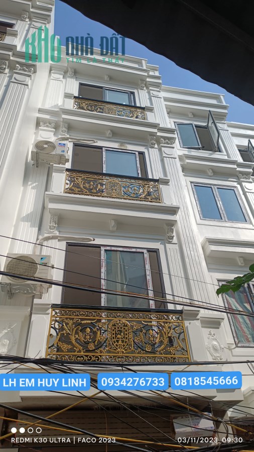 PHỐ NGỌC HÀ QUẬN BA ĐÌNH 5 TẦNG  - ÔTÔ ĐẬU CÁCH NHÀ 10M - MẶT NGÕ ÔTÔ TRÁNH - NHÀ THÔNG RA 3 PHỐ