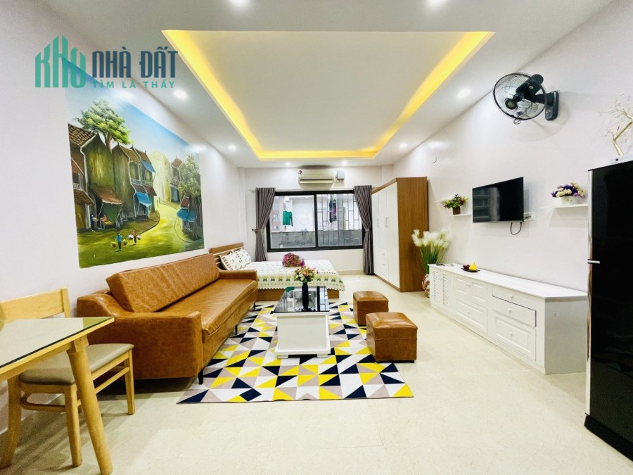 Cho Thuê Studio Yên Hòa, nội thất Full kịch, phòng thoáng, 4tr2 có fix