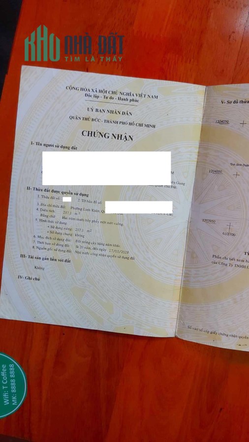 Bán nhà Linh Xuân, Thủ Đức, DT: 10mx22m, đường ôtô, giá hơn 4 tỷ.