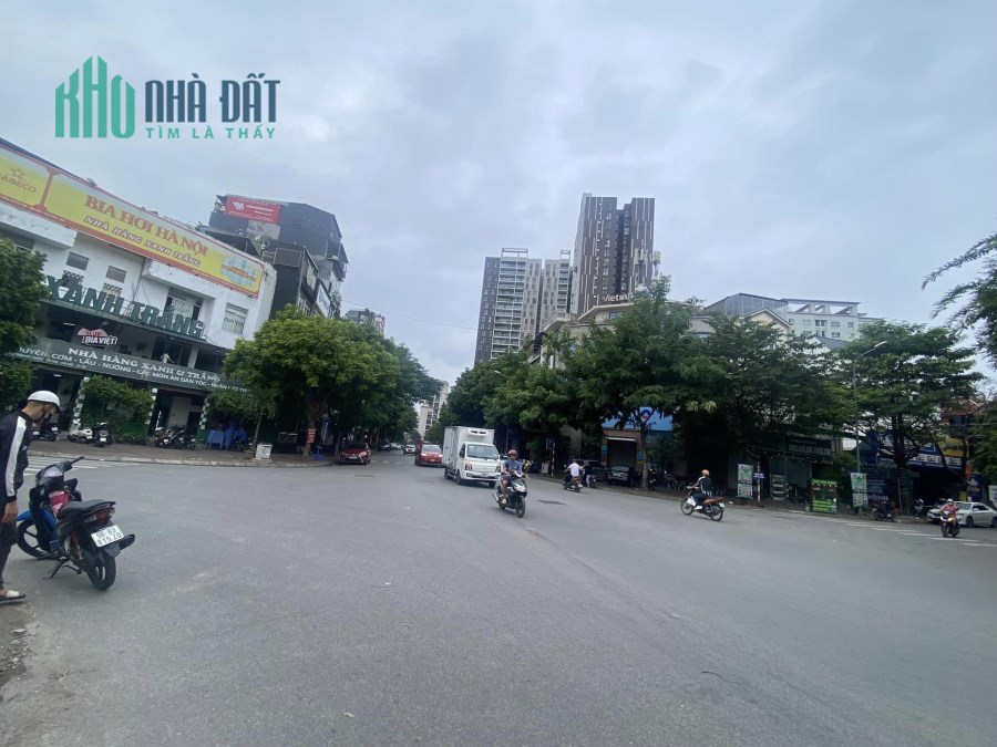 O9 26 28 5559  Bán nhà mặt phố Trần Kim Xuyến DT 142m², 6 tầng, MT 16m, giá 90 tỷ Cầu Giấy