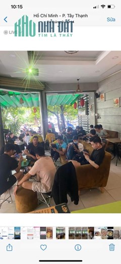 CHÍNH CHỦ Cần Sang Nhượng Quán Cafe 2 MẶT TIỀN - THOÁNG MÁT - RỘNG RÃI tại Q. Tân Phú