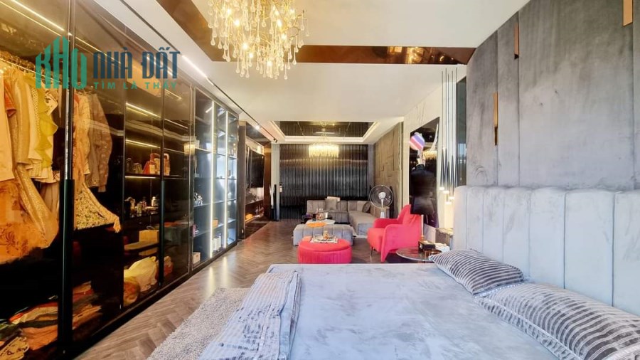 NHÀ ĐẸP PHỐ LÊ ĐỨC THỌ  - PHÂN LÔ VỈA HÈ - VIEW CÔNG VIÊN. 58M X 7T. GIÁ 23 TỶ