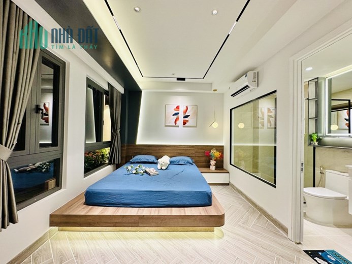 Bán Nhà 4 Tầng Mới Đẹp Nội Thất Cao Cấp Hoàng Hoa Thám Phú Nhuận- Ngang Rộng 7,5 m- Chỉ 6,98 Tỷ