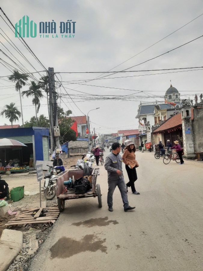 Chính chủ cần chuyển nhượng lô góc siêu đẹp 2 mặt tiền ô tô đỗ tận đất tại Lê Thiện, An Dương