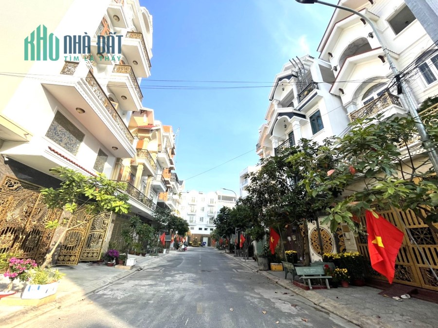 KHU VIP BIỆT THỰ NHÀ PHỐ - MẶT TIỀN HẺM 12M THÔNG TÂN CHÁNH HIỆP QUẬN 12 - NGANG HƠN 6M, 82M2 -