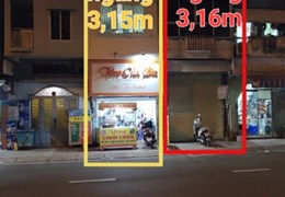 CHÍNH CHỦ NỢ BANK 12 TỶ - BÁN ĐẤT MẶT TIỀN 1023  HOÀNG SA - QUẬN 3 - 178M2 (ngang 6.5m x 27m) + NHÀ
