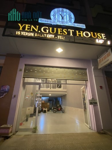 CHÍNH CHỦ  CHO THUÊ KHÁCH SẠN SỐ NHÀ 15 - ĐƯỜNG  YERSIN - PHƯỜNG 10 - TP ĐÀ LẠT - LÂM ĐỒNG