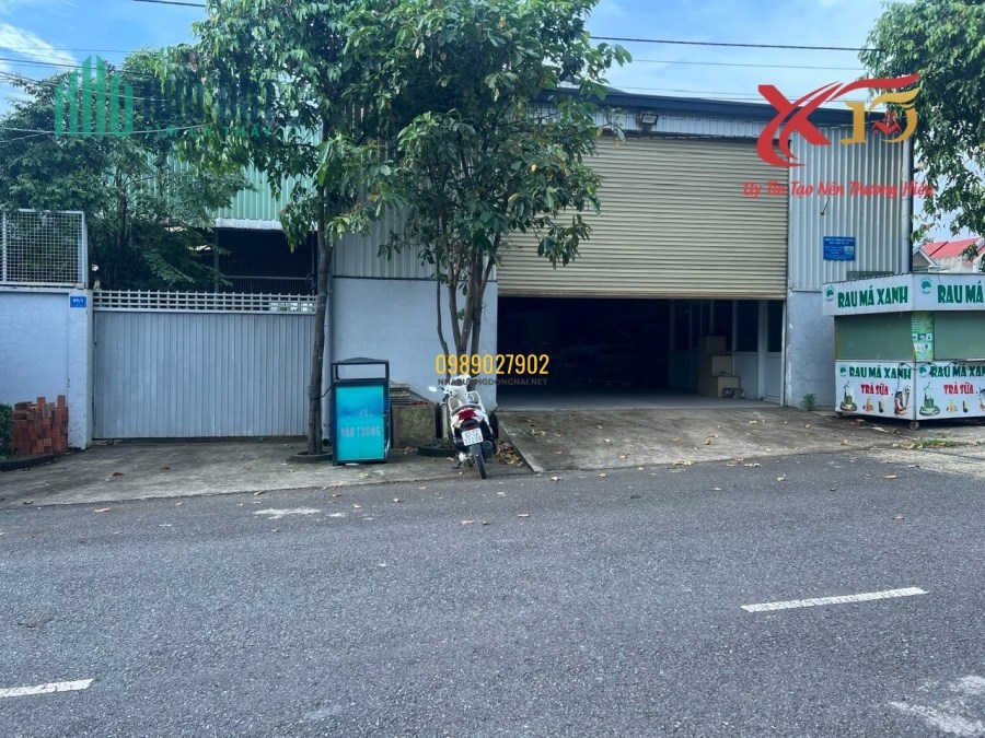 Cho thuê kho xưởng 500m2 đường 768B Thiện Tân Vĩnh Cửu Đồng Nai