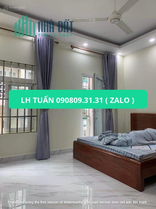 3131- 80m2 Huỳnh Văn Bánh Phú Nhuận. BTCT - 5PN (nở hậu) Gía chỉ 7 tỷ 5