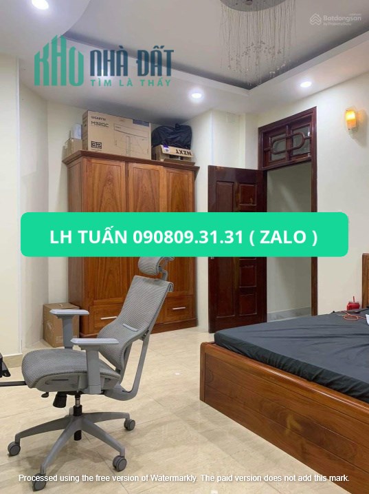 3131- 80m2 Huỳnh Văn Bánh Phú Nhuận. BTCT - 5PN (nở hậu) Gía chỉ 7 tỷ 5