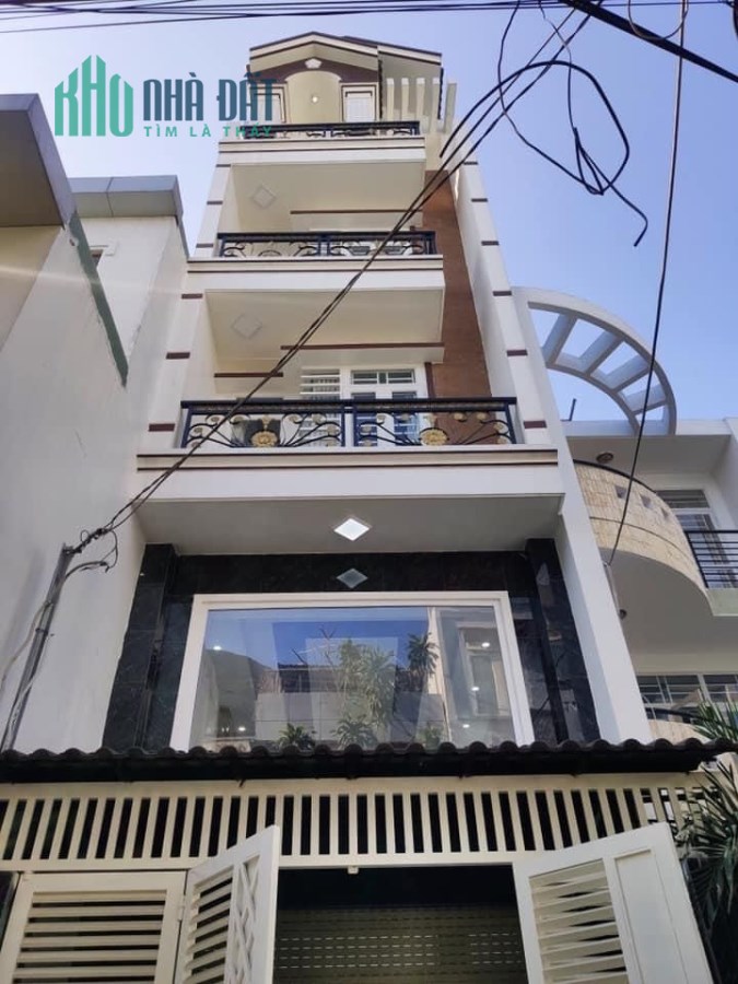 Thống Nhất, HXH, 5m5 x 17m, nở hậu, 5 tầng chỉ 6.5 tỷ