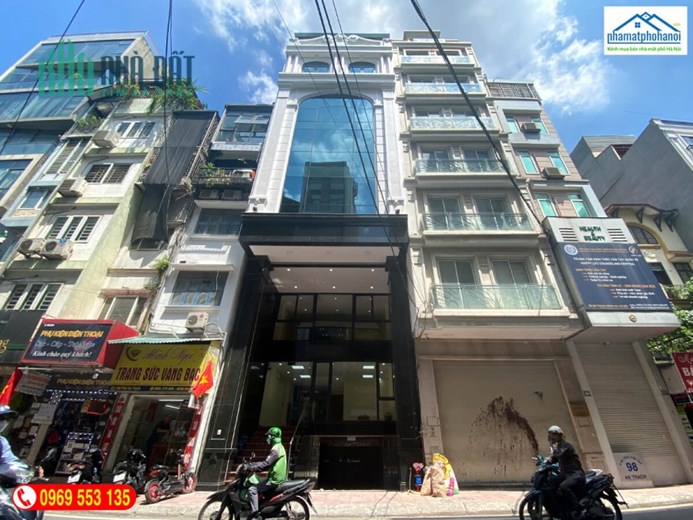 Bán nhà MP An Trạch Đống Đa 100m 11T, MT 5m thang máy