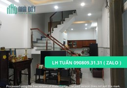3131- Bán nhà 40m2 Rạch Bùng Binh P10 Quận 3 - 4 tầng BTCT 5PN 4WC, sân thượng chỉ 4 tỷ 550