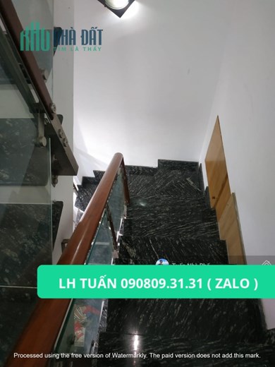 3131- Bán nhà 40m2 Rạch Bùng Binh P10 Quận 3 - 4 tầng BTCT 5PN 4WC, sân thượng chỉ 4 tỷ 550