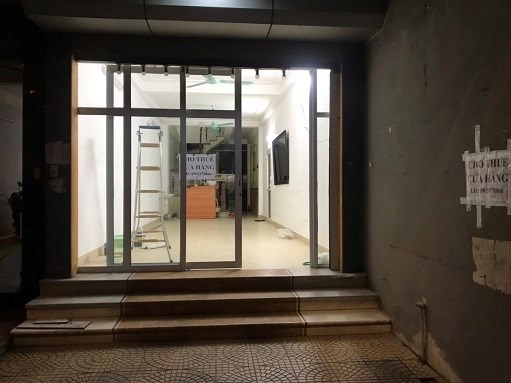 Cho thuê mặt bằng kinh doanh làm cửa hàng tầng 1 ngõ 265 Ngọc Hồi, TT Văn Điển, Thanh Trì, Hà Nội;