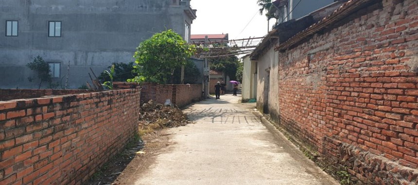 Bán đất Trí Quả, Thuận Thành, Bắc Ninh, oto đỗ cửa, diện tích 78m, mặt tiền: 4m, 1 tỷ 1