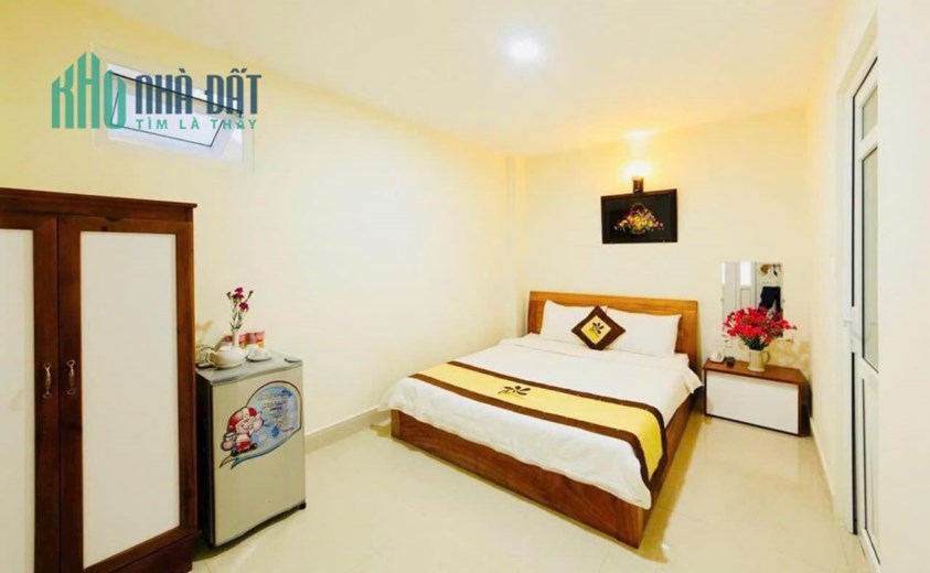 Cho thuê khách sạn 45 phòng mặt tiền Hai Bà Trưng Đà Lạt