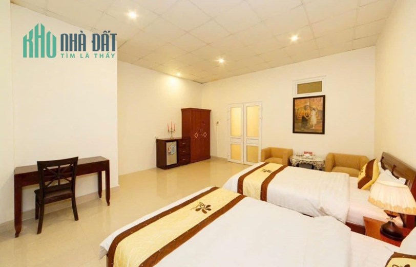 Cho thuê khách sạn 45 phòng mặt tiền Hai Bà Trưng Đà Lạt