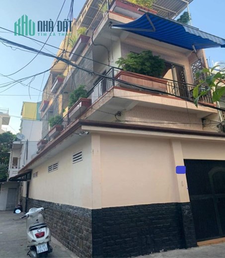 Bán nhà HXH CMT8, lô góc, P7, Tân Bình, 76m2, 3 tầng, chỉ 9.x tỷ.