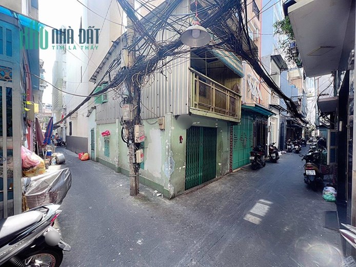 NHÀ GÓC NGAY CẦU CALMETTE QUẬN 1 KHU PHÂN LÔ ĐỒNG BỘ 3Mx8M KHÔNG QUY HOẠCH CHỦ NHÀ NGỘP BANK GIẢM