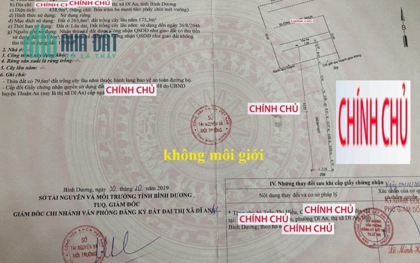 CHÍNH CHỦ Cần Bán Nhanh Lô Đất Đẹp tại Đường ĐT 743B, Phường Dĩ An, Dĩ An, Bình Dương