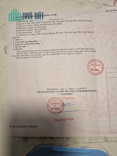 Chính Chủ Bán Đất Full Thổ Cư KDC đông đúc tại Phường Phú Tân