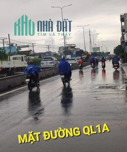 Mặt Tiền 65m2 QL1A Cắt Bank Bán 3 tỷ 39 Gấp An Phú Đông TPHCM
