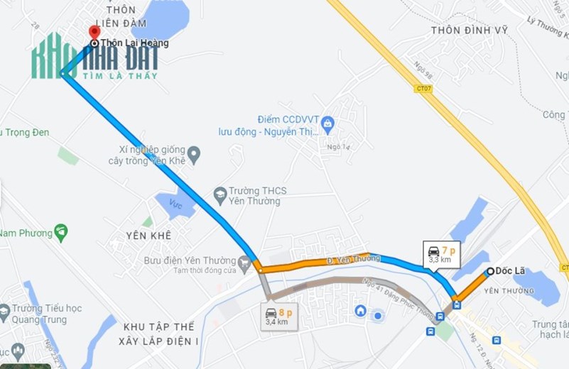 Cực rẻ chỉ 27tr/m mảnh đất Lại Hoàng, Yên Thường, oto tránh, 130m, mặt tiền: 5.2m