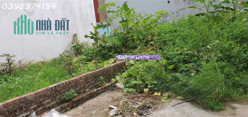 Nhỉnh 2 tỉ có đất đẹp full thổ cư Vân nội 77.5m2