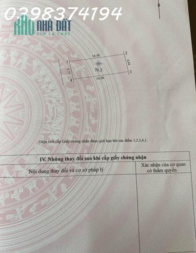 Chưa tới 3 tỉ sở hữu mảnh đất Đông Anh tuyệt đẹp đường ô tô