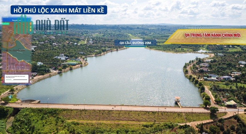 Mặt tiền kinh doanh chợ Phú Lộc - Krông Năng