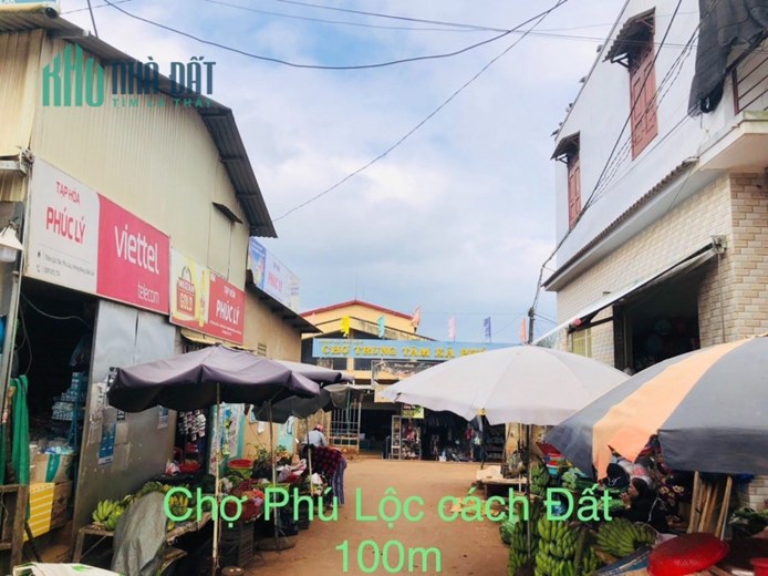 Mặt tiền kinh doanh chợ Phú Lộc - Krông Năng